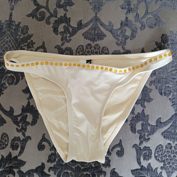 Roxy Swim Embellished Jeweled Suit Bikini XS - Picture 1 of 6